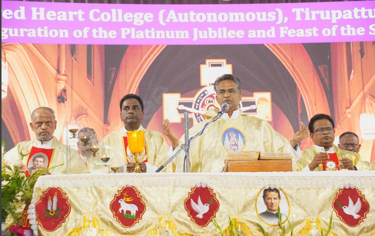 Platinum Jubilee Inauguration Celebration   Sacred Heart College, Tirupattur  “A Legacy of Faith, Wisdom, and Service: 75 years of Excellence in Education.”